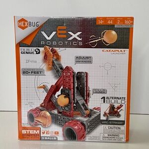 NEW IN BOX • HEXBUG VEX Robotics Catapult Launcher Stem Starter Construction Kit
